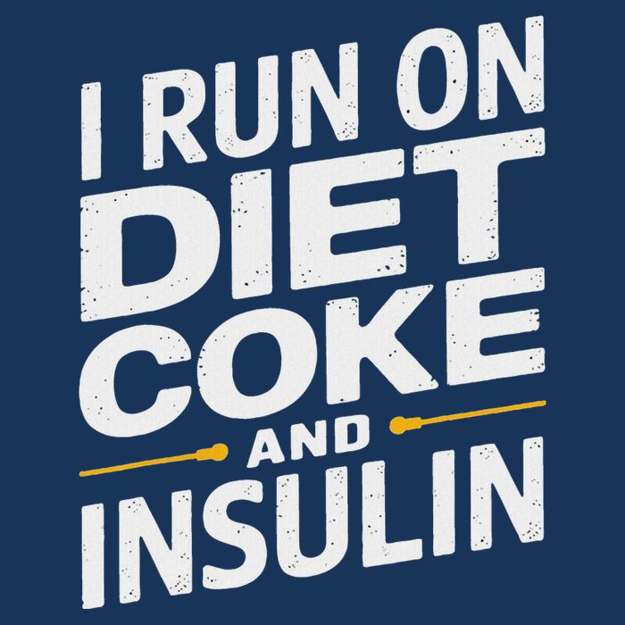 I Run On Diet C.O.K.E And Insulin Infant Baby Jersey Bodysuit