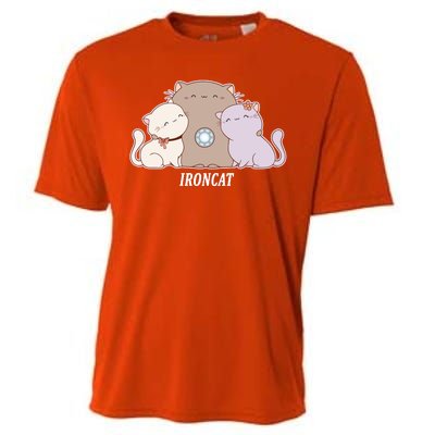 Iron Cat Family Cooling Performance Crew T-Shirt