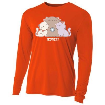 Iron Cat Family Cooling Performance Long Sleeve Crew