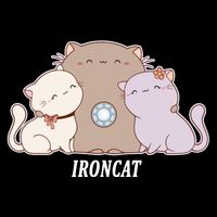 Iron Cat Family Cooling Performance Crew T-Shirt