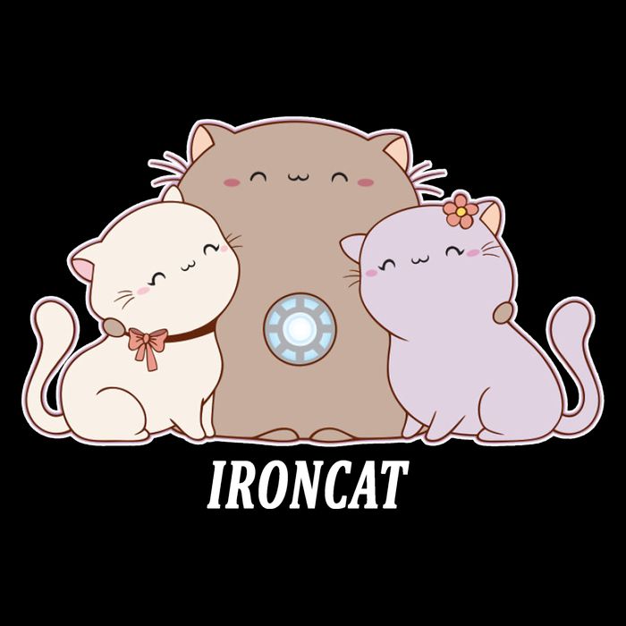Iron Cat Family Cooling Performance Crew T-Shirt