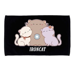 Iron Cat Family Microfiber Hand Towel