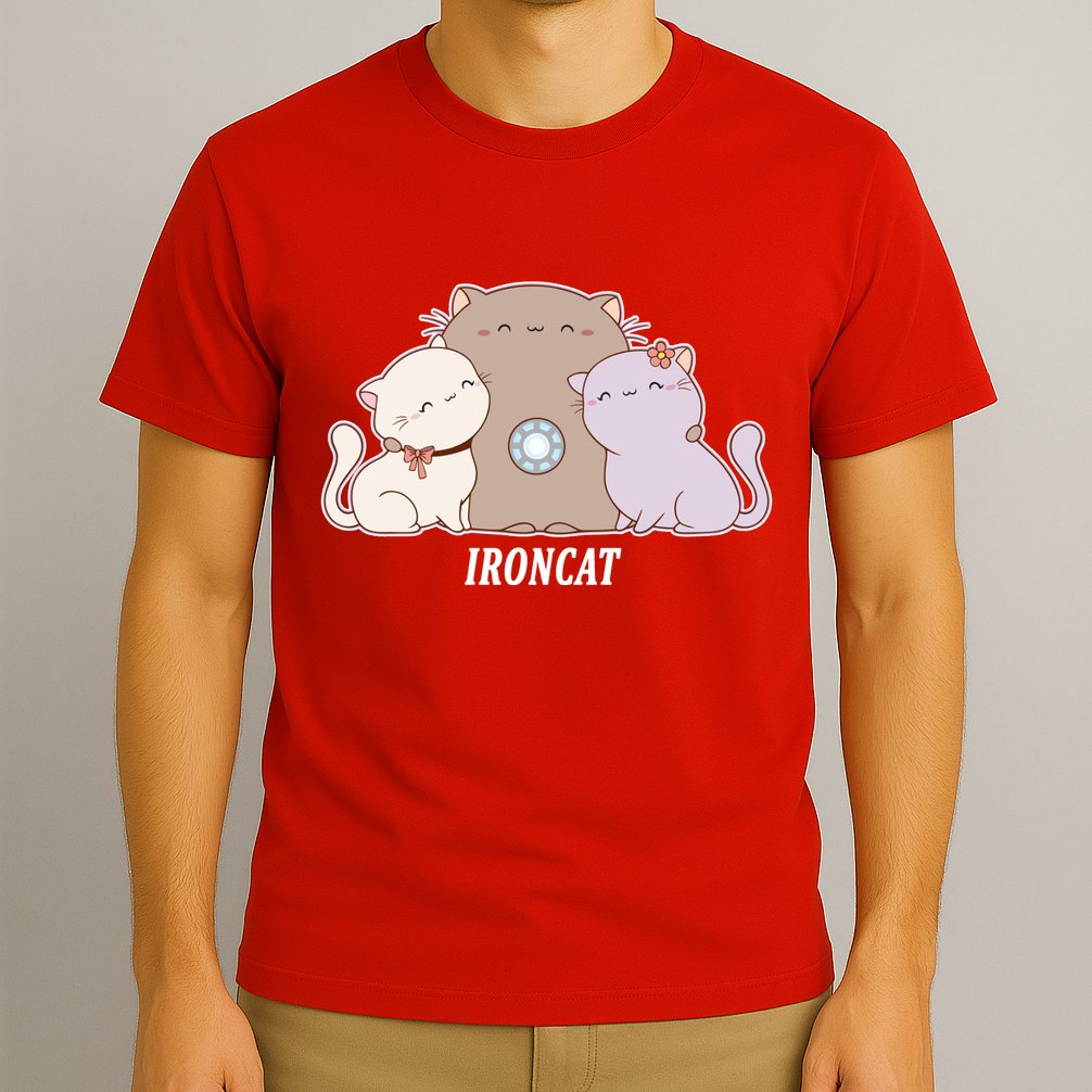 Iron Cat Family T-Shirt