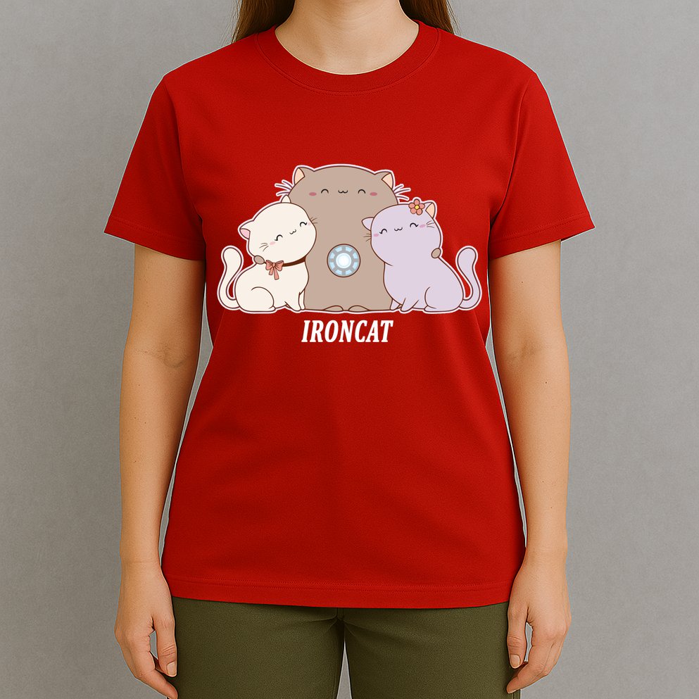 Iron Cat Family T-Shirt