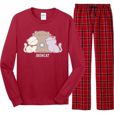 Iron Cat Family Long Sleeve Pajama Set