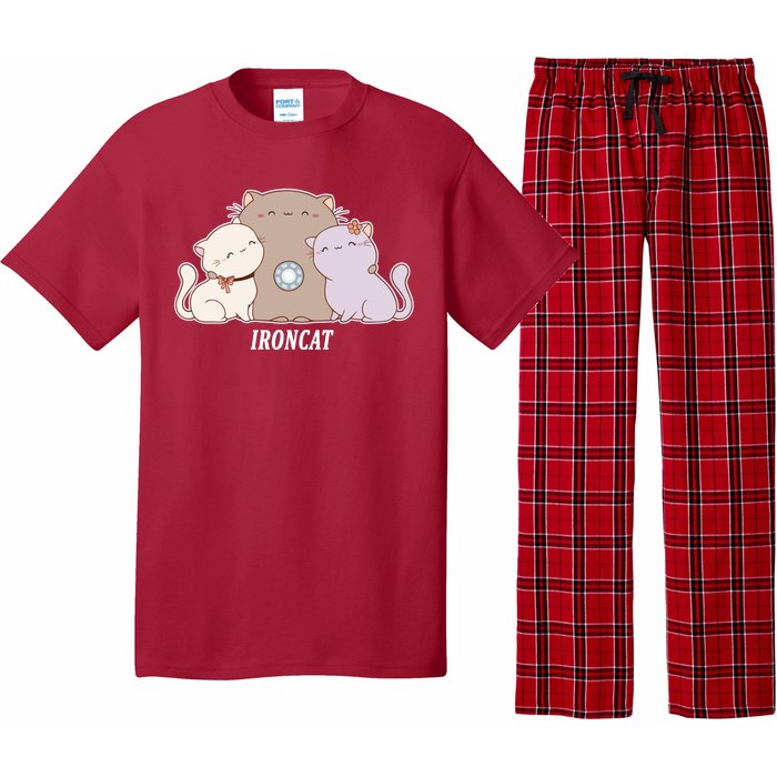 Iron Cat Family Pajama Set