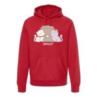 Iron Cat Family Premium Hoodie