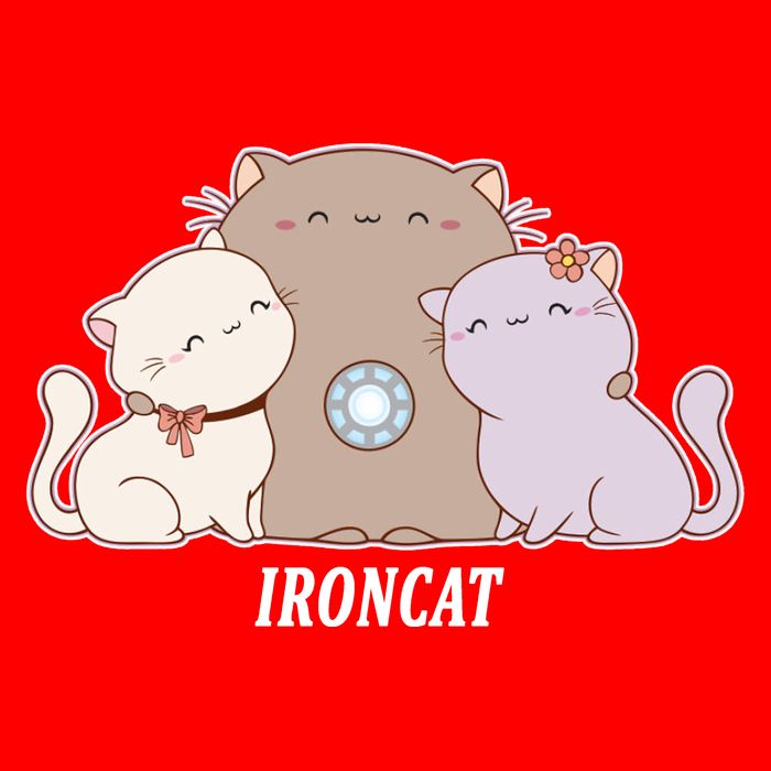 Iron Cat Family Bag