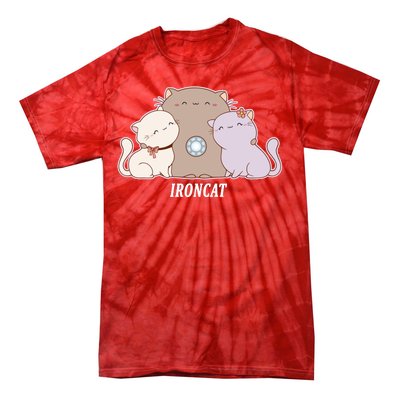 Iron Cat Family Tie-Dye T-Shirt