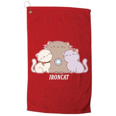 Iron Cat Family Golf Towel