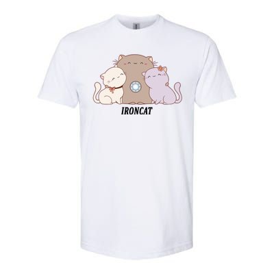 Iron Cat Family Softstyle CVC T-Shirt