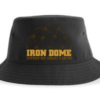 Iron Dome Defending Israel's Skies Sustainable Bucket Hat