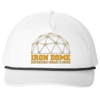 Iron Dome Defending Israel's Skies Snapback Five-Panel Rope Hat