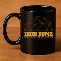 Iron Dome Defending Israel's Skies 11oz C Handle Ceramic Mug