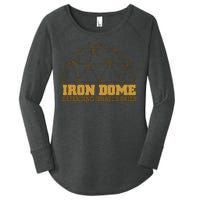 Iron Dome Defending Israel's Skies Women's Perfect Tri Tunic Long Sleeve Shirt