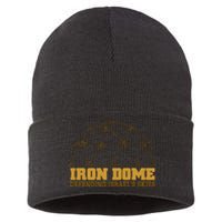 Iron Dome Defending Israel's Skies Sustainable Knit Beanie