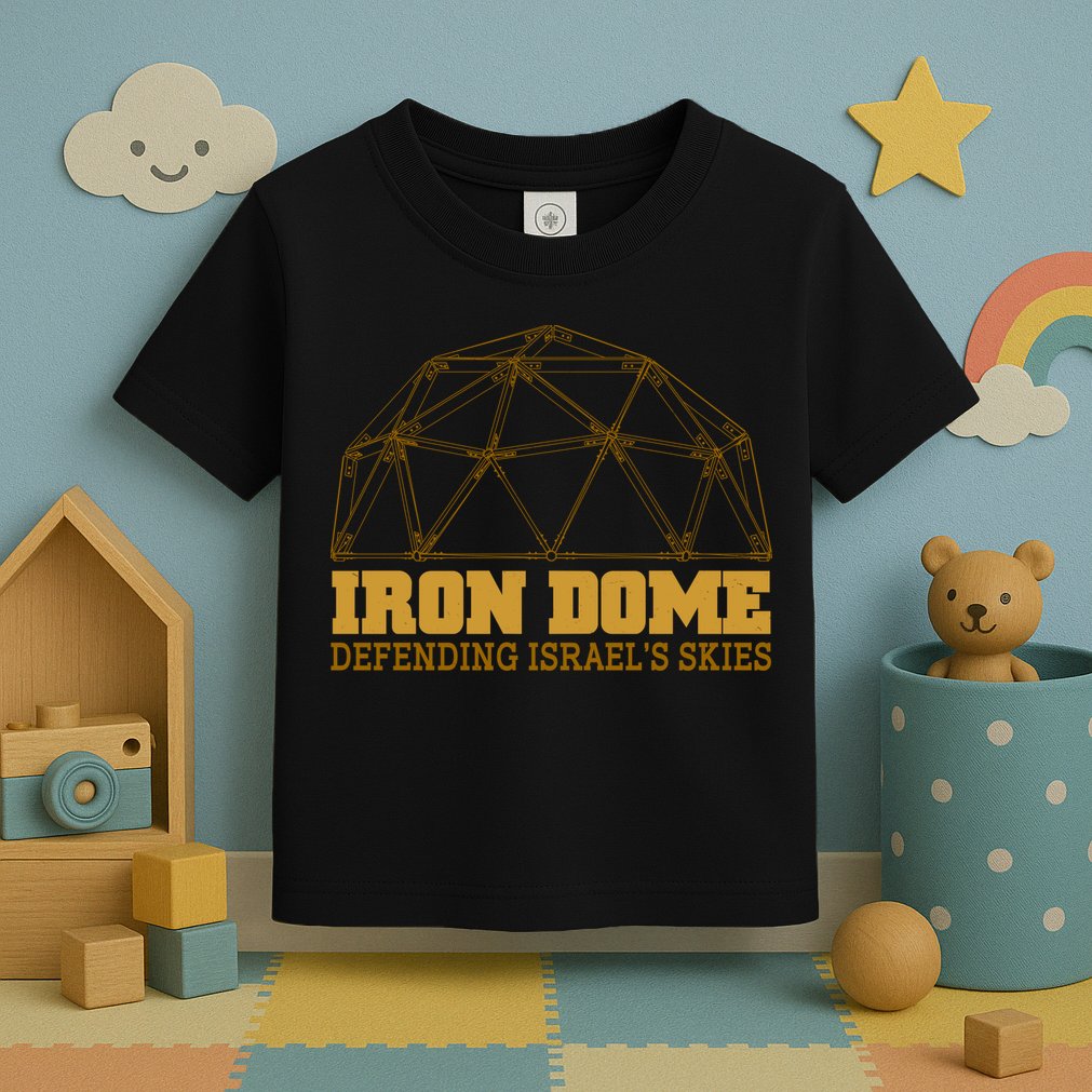 Iron Dome Defending Israel's Skies Toddler T-Shirt