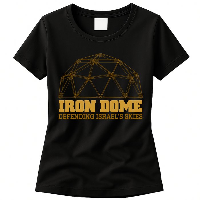 Iron Dome Defending Israel's Skies Womens T-Shirt
