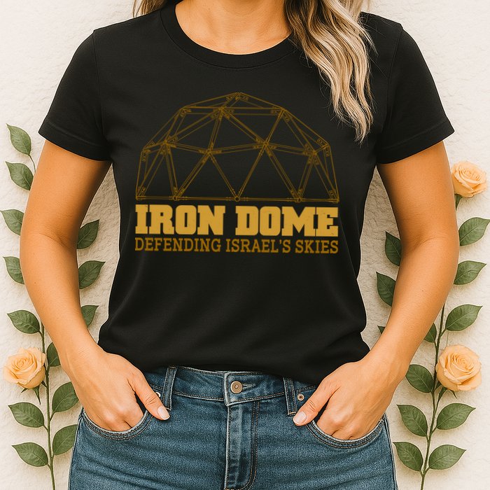 Iron Dome Defending Israel's Skies Womens T-Shirt