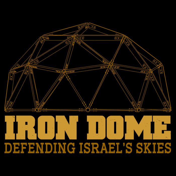 Iron Dome Defending Israel's Skies Womens T-Shirt