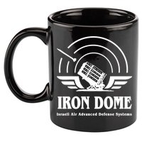 Iron Dome Israeli Air Advance Defense System 11oz C Handle Ceramic Mug