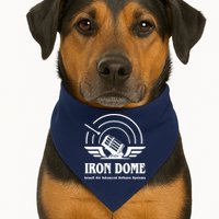 Iron Dome Israeli Air Advance Defense System USA-Made Doggie Bandana