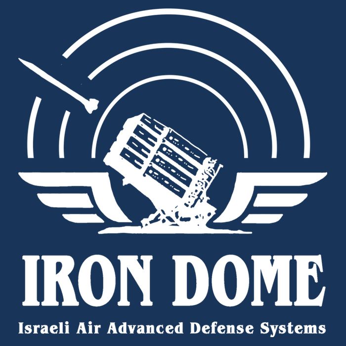 Iron Dome Israeli Air Advance Defense System USA-Made Doggie Bandana