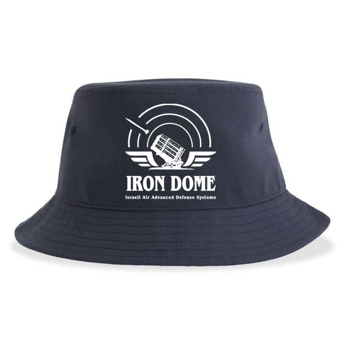 Iron Dome Israeli Air Advance Defense System Sustainable Bucket Hat