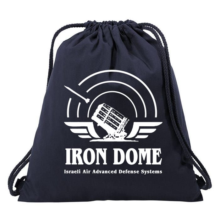 Iron Dome Israeli Air Advance Defense System Drawstring Bag