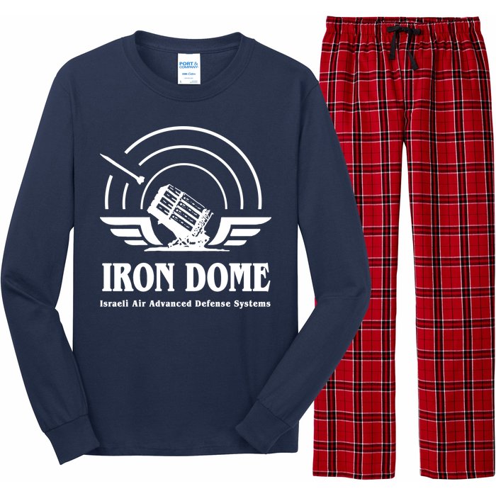 Iron Dome Israeli Air Advance Defense System Long Sleeve Pajama Set