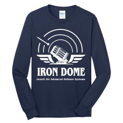 Iron Dome Israeli Air Advance Defense System Tall Long Sleeve T-Shirt