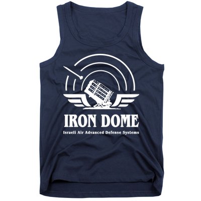 Iron Dome Israeli Air Advance Defense System Tank Top