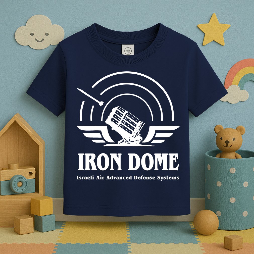 Iron Dome Israeli Air Advance Defense System Toddler T-Shirt