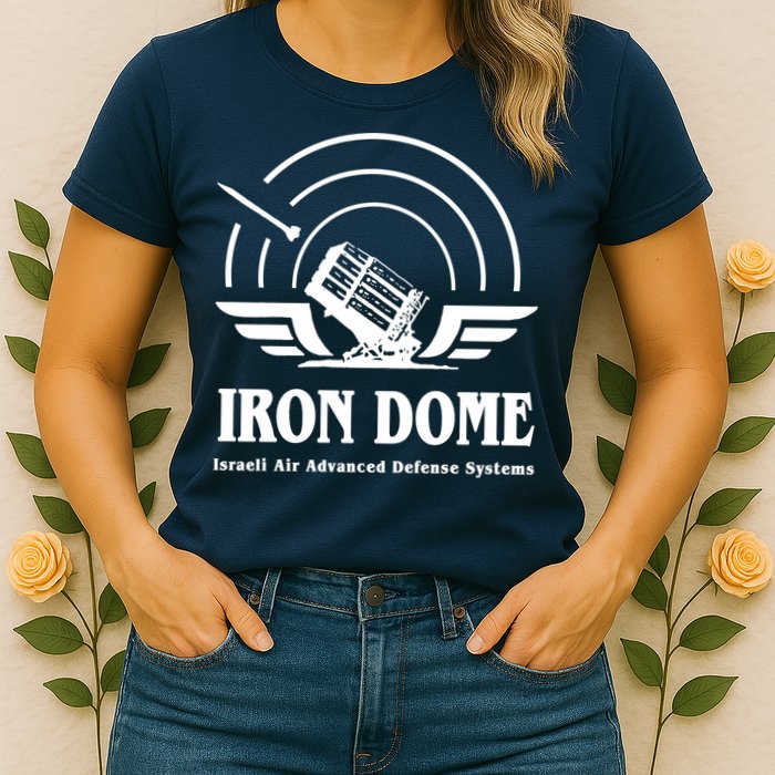 Iron Dome Israeli Air Advance Defense System Womens T-Shirt