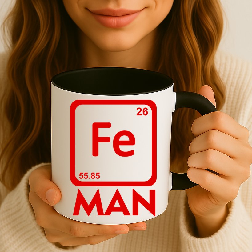 Iron Science Funny Chemistry Fe Periodic Table  Mug