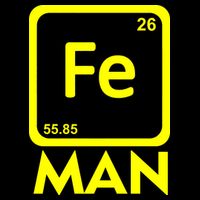 Iron Science Funny Chemistry Fe Periodic Table  Cooling Performance Long Sleeve Crew
