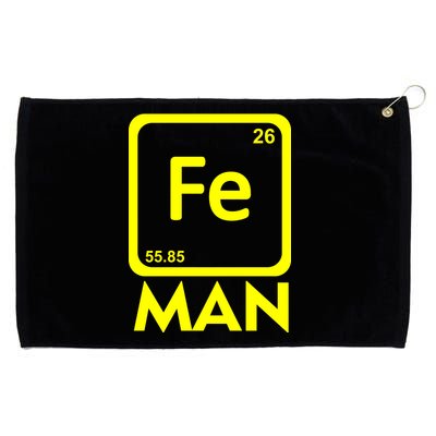 Iron Science Funny Chemistry Fe Periodic Table  Grommeted Golf Towel