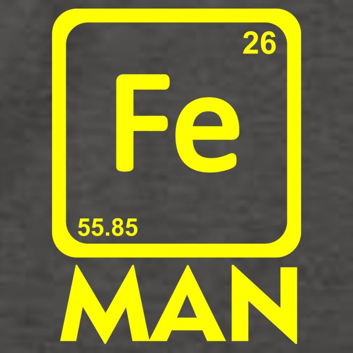 Iron Science Funny Chemistry Fe Periodic Table  Vector Backpack