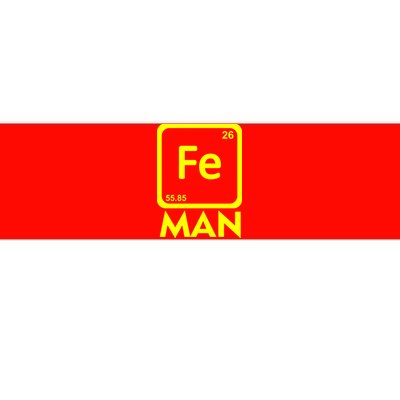 Iron Science Funny Chemistry Fe Periodic Table  Bumper Sticker