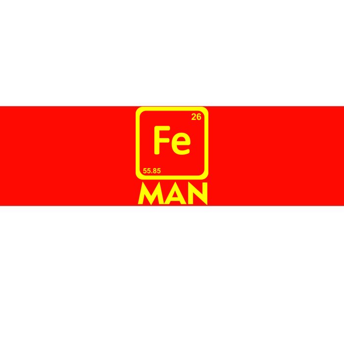 Iron Science Funny Chemistry Fe Periodic Table  Bumper Sticker