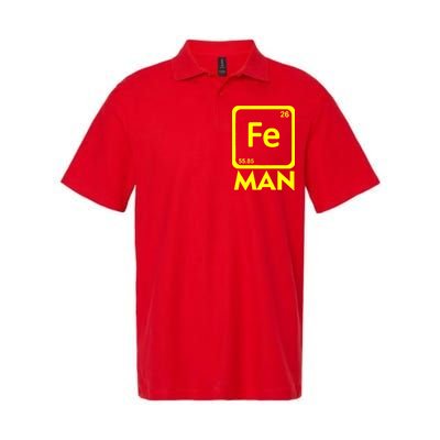 Iron Science Funny Chemistry Fe Periodic Table  Softstyle Adult Sport Polo