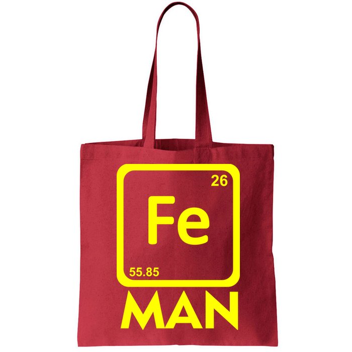 Iron Science Funny Chemistry Fe Periodic Table  Bag