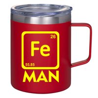 Iron Science Funny Chemistry Fe Periodic Table  12oz Stainless Steel Coffee Mug