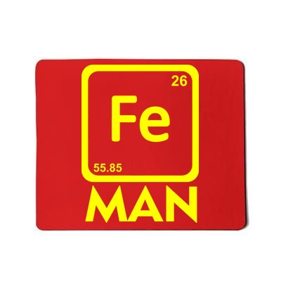 Iron Science Funny Chemistry Fe Periodic Table  Mousepad