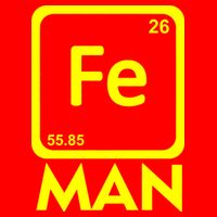 Iron Science Funny Chemistry Fe Periodic Table  Premium T-Shirt