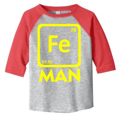 Iron Science Funny Chemistry Fe Periodic Table  Toddler Fine Jersey T-Shirt