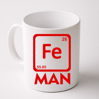 Iron Science Funny Chemistry Fe Periodic Table  Coffee Mug