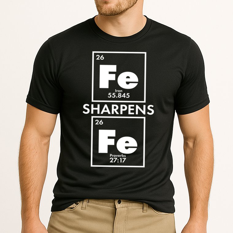 IRON Sharpens IRON Proverbs 27:17 Performance Shirt