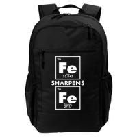 IRON Sharpens IRON Proverbs 27:17 Backpack
