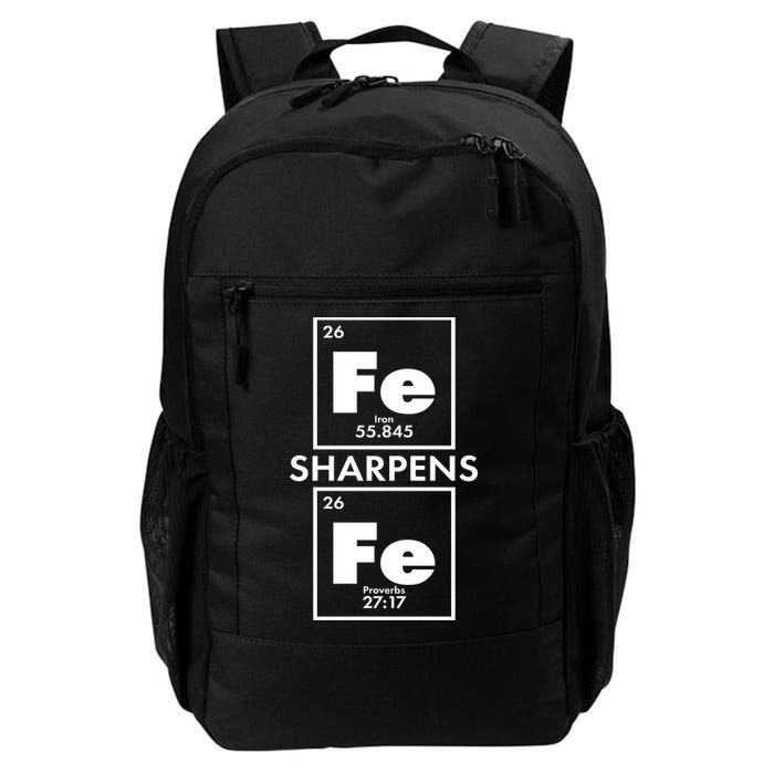 IRON Sharpens IRON Proverbs 27:17 Backpack
